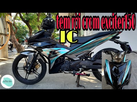 Tem rời ex150 crom xanh lục bảo /mẫu IC quá chất