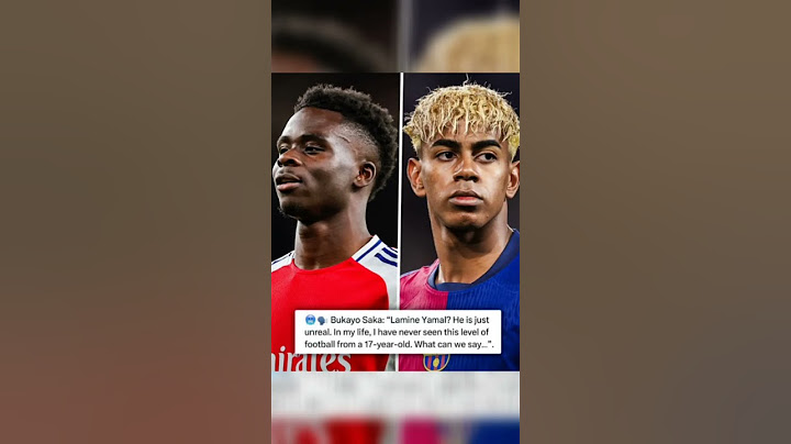 Bukayo Saka SHOCKED by Lamine Yamal's Talent! 'Unreal at 17!' ⚽🔥 #soccer #football