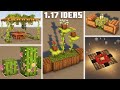 15 AMAZING Minecraft 1.17 outdoor DECOR ideas! [super easy]