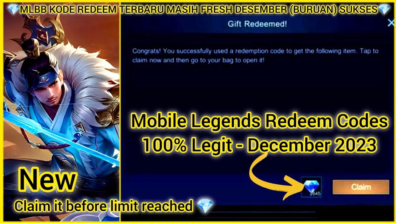 Hurry Up Mobile Legends Diamond Code December 29 2023 MLBB Redeem hurry-up-mobile-legends-diamond-code-december-29-2023-mlbb-redeem