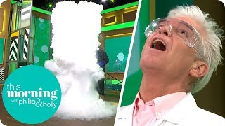 Science Experiment Makes a Massive Cloud in the Studio | This Morning