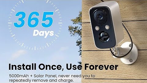 Security Cameras Wireless Outdoor with Solar Panel-FOAOOD Cameras for Home Security, Review and Demo