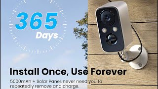 Security Cameras Wireless Outdoor with Solar Panel-FOAOOD Cameras for Home Security, Review and Demo screenshot 5
