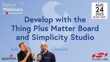 A Matter of Collaboration: Developing with the Thing Plus Matter Board and Simplicity Studio