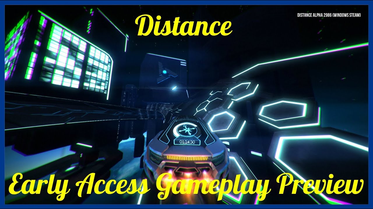 Distance Early Access Gameplay Preview - YouTube