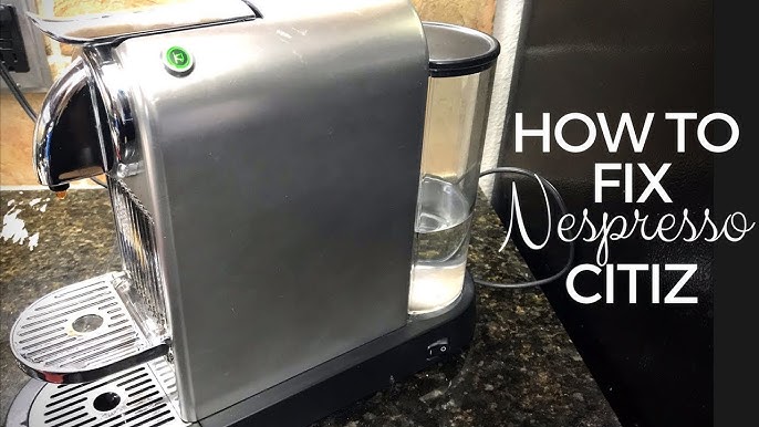 How To Descale A Nespresso Machine Descaling Pixie Inissia Citiz Essenza And More Youtube