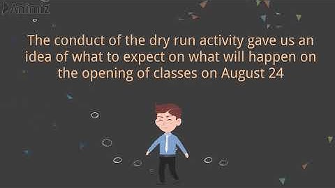 NDVCES Kinder, LSENs and Grade 6 Dry Run on Modular Learning Modality