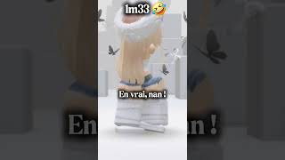 CHUI PAS MINUSCULE !!🙏🤣 #faitepercer #roblox #petite