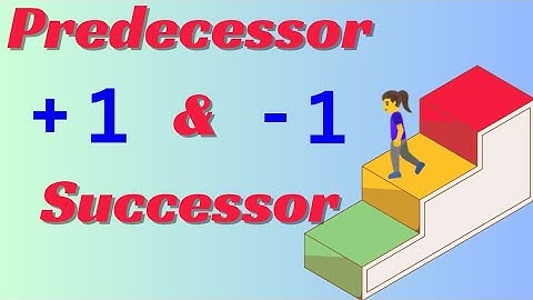 🪜SUCCESSOR AND PREDECESSOR | Predecessor | Successor | Maths