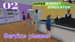 Self Service or Cashier? Why not both! Supermarket Simulator Ep 2 (No Commentary) screenshot 3