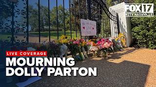 LIVE: Dolly Parton passes away; Outside the beloved legend's home in Tennessee
