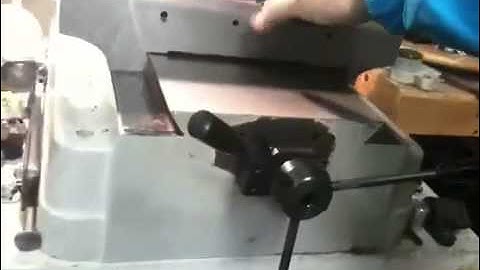 Y axis ballscrew fitted