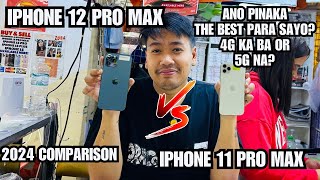 IPHONE 12 PRO MAX VS IPHONE 11 PRO MAX- MALAKI NGA BA ANG DIFFERENCE?  |Phone Comparison 2024 |