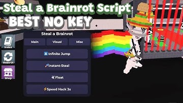 Steal a Brainrot Script Anti Hit, Instant Steal, Float, Secret Finder, Teleport