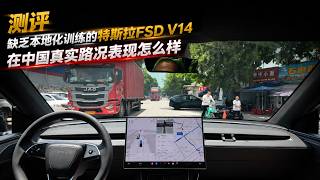 How Does Tesla FSD V14, Without Local Training, Perform on Real China Roads | Tesla FSD in China