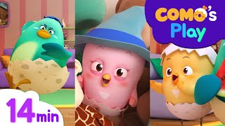 Como's Play | Hide and seek + More Episodes 14min | Cartoon video for kids