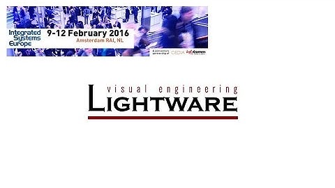 Lightware@ISE2016