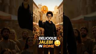 "The 'Jalebi Trend' in Ancient Rome 🤤" #AncientRome #Jalebi #IndianFood #StreetFood #FoodStory#facts