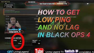 HOW TO FIX BLACK OPS 4 LAG | HOW TO GET A LOW PING IN BLACK OPS 4 | GameBreaking (MUST WATCH)