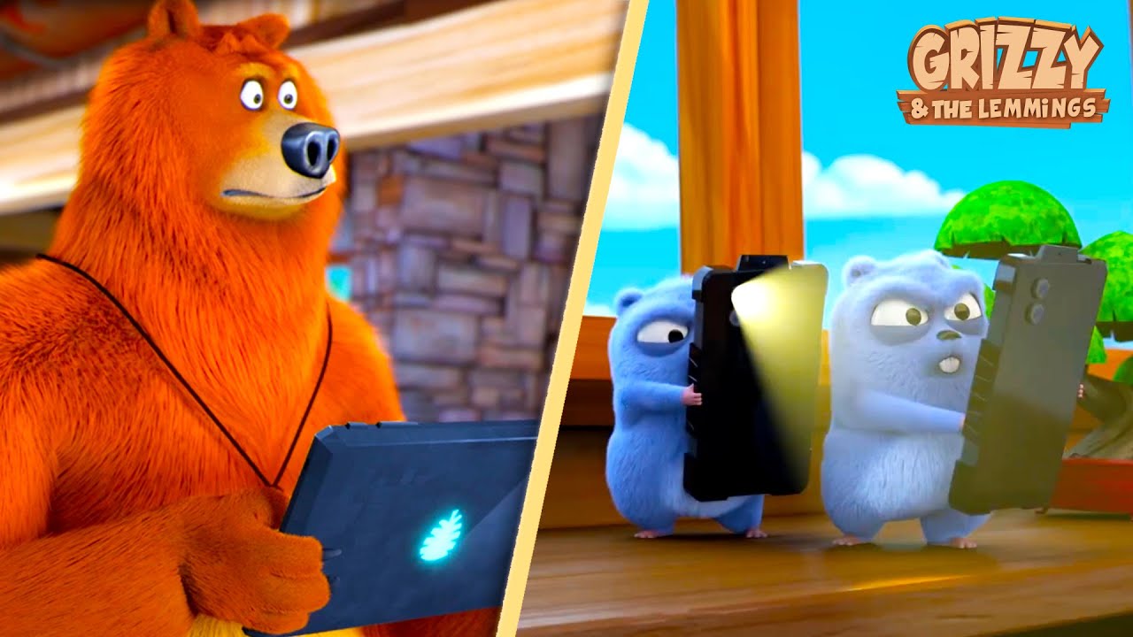 Grizzy & the lemmings vs. Advanced Technology | 25' Compilation 🐻🐹 Cartoon for Kids
