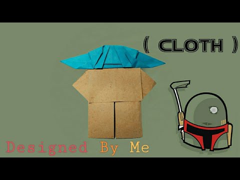 Origami Baby Yoda