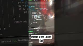 Middle of the Linked List #dsa #code #leetcode #striversdesheet #campusinterview #finalyearstudents