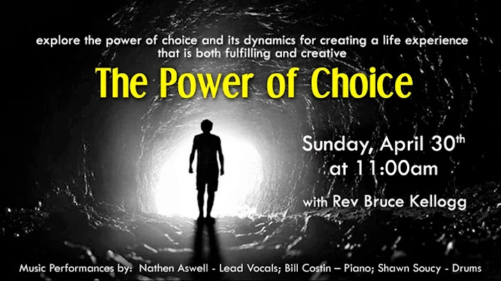 Bruce and Jennifer Kellogg - The Power of Choice