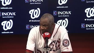 ATL@WSH: Baker on pulling Strasburg and the loss