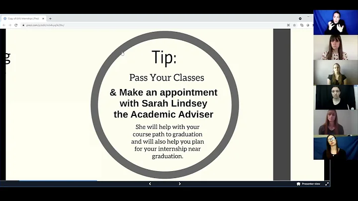 Spring 2021: Interpreting and Deaf Studies Internships Workshop