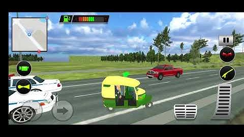 Modern Tuk Tuk Auto Rickshaw: Free Driving Games|| Android Game play|| part-5
