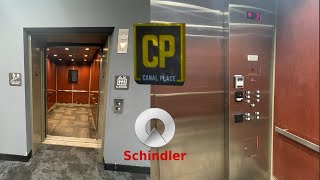 Rare Interesting Schindler 500A Traction Elevator | Canal Place Building 17 | Akron, OH