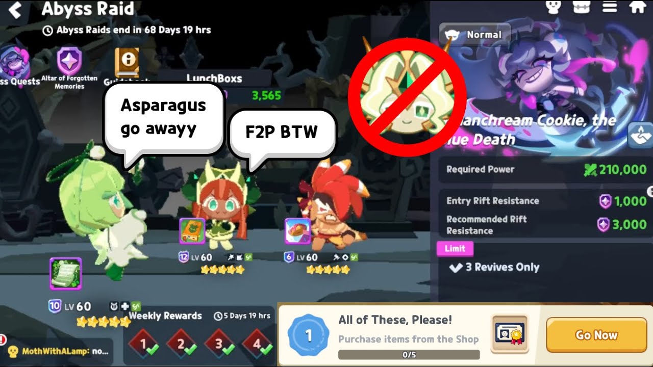 How to Beat Abyss Raid Normal Mode (F2P) || Cookie Run Tower of Adventure
