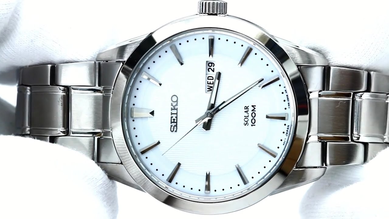 Hands On With The Men's Seiko Watch SNE359P1 - YouTube