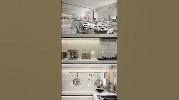 Kitchen Interiordone in Unreal Engine 5 #realtimerender #architecturalvisualisation #render