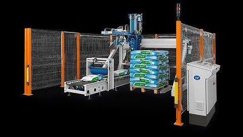 AUTOMATE WITH THE MF TECNO - PCA SMART PALLETIZER