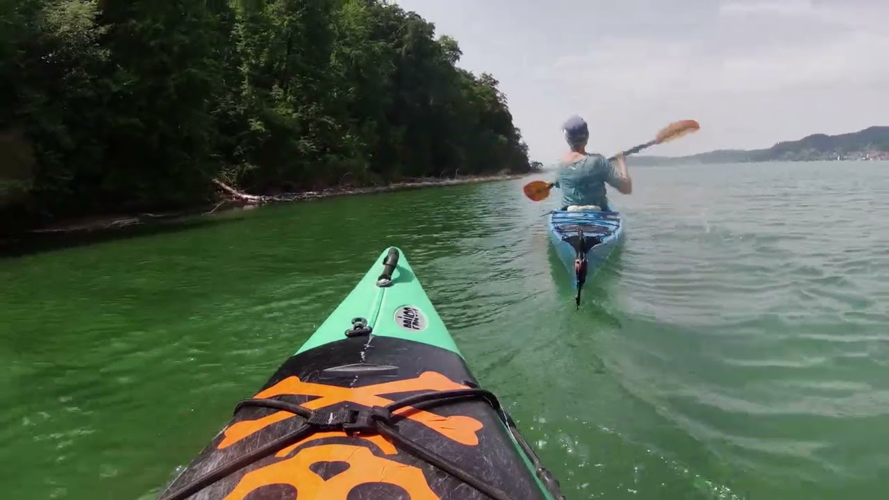 Bodensee - Mit Kajak die Marienschlucht entlang. Teil 1