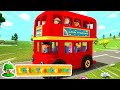 колеса на автобусе | Музыка для детей | Little Treehouse Russia | развивающий мультфильм