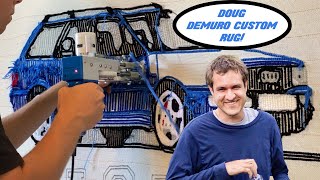 Making A Custom Rug for DOUG DEMURO | Full Detailed Process & Tufting Tutorial