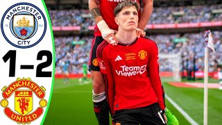 Manchester City vs Manchester United 1-2 - All Goals and Highlights - 2024 🔥 GARNACHO by Football Show 58,269 views 4 days ago 1 minute