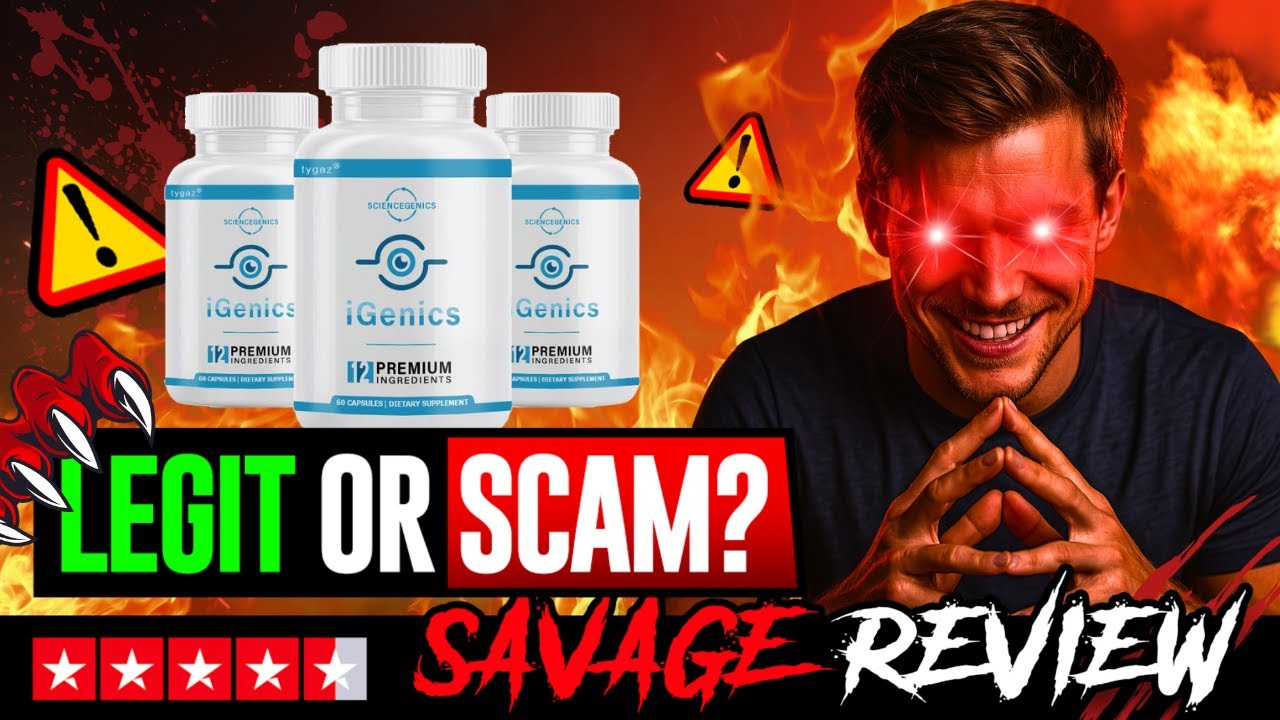 iGenics Review: Vision Gummies That Actually Ease Eye Strain? (2025)