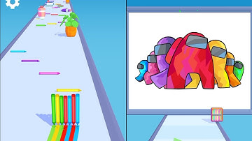 Pencil Rush 3D - Gameplay Walkthrough | Level 1-5 #pencilrush3d