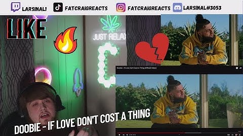 Doobie - If Love Dont Cost A Thing[Reaction Video]