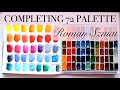 🎉Watercolour Fridays: Updating &amp; Completing 72 Roman Szmal Palette!! 🎉