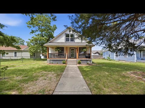 218 E 10th St, Newton, KS home video tour