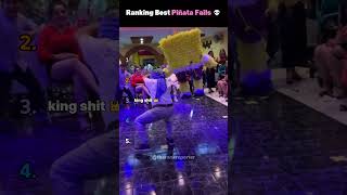 Ranking Best Piñata Fails 💀 #pinata #fails #shorts