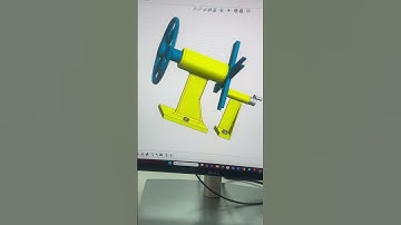 Rotating mechanism in solidworks| learn free solidworks #solidworks