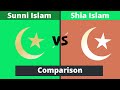 Sunni Islam vs Shia Islam | Sunni vs Shia | Sunni | Shia | Comparison | Sunni muslim