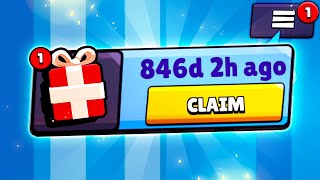 Claiming Old Forgotten FREE Rewards From Brawl Stars...