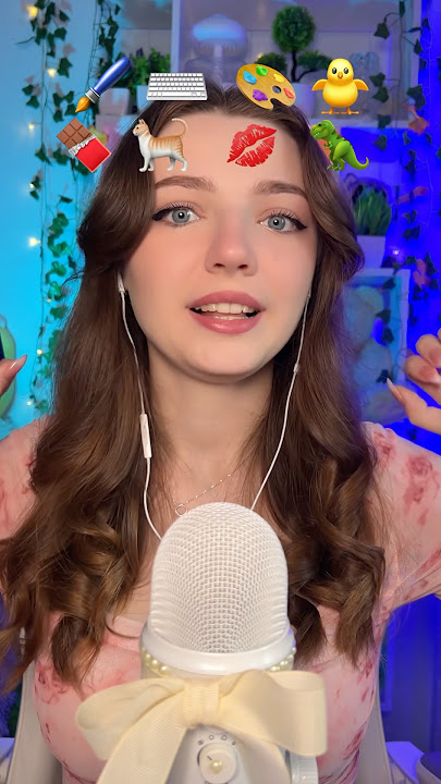 Emoji challenge #asmrsounds #asmrrelax #asmrtingles #asmrwhispers #asmrsleep #relax #tingles