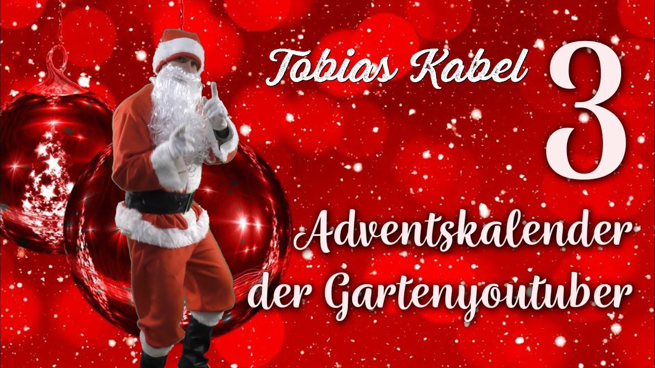 Adventskalender der Garten YouTuber 2021 YouTube
